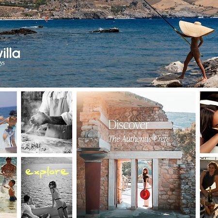 Eumelia Iconic Villa, With Heated Pool & Whirlpool, By Thinkvilla Asi Gonia エクステリア 写真