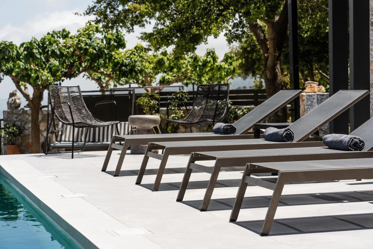 Eumelia Iconic Villa, With Heated Pool & Whirlpool, By Thinkvilla Asi Gonia エクステリア 写真